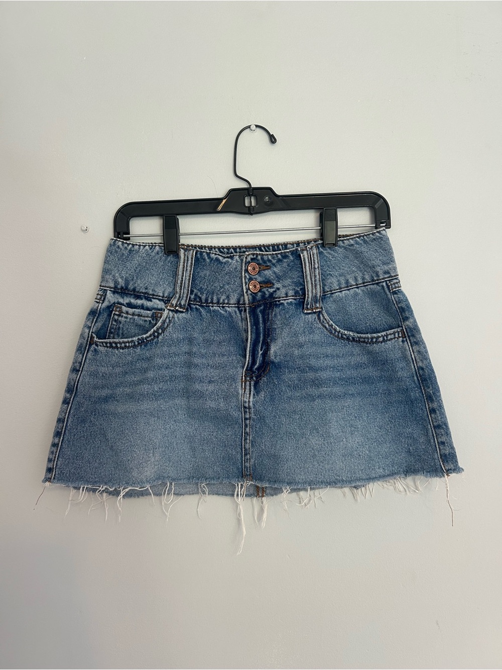 Rewash Brand Denim Mini Skirt